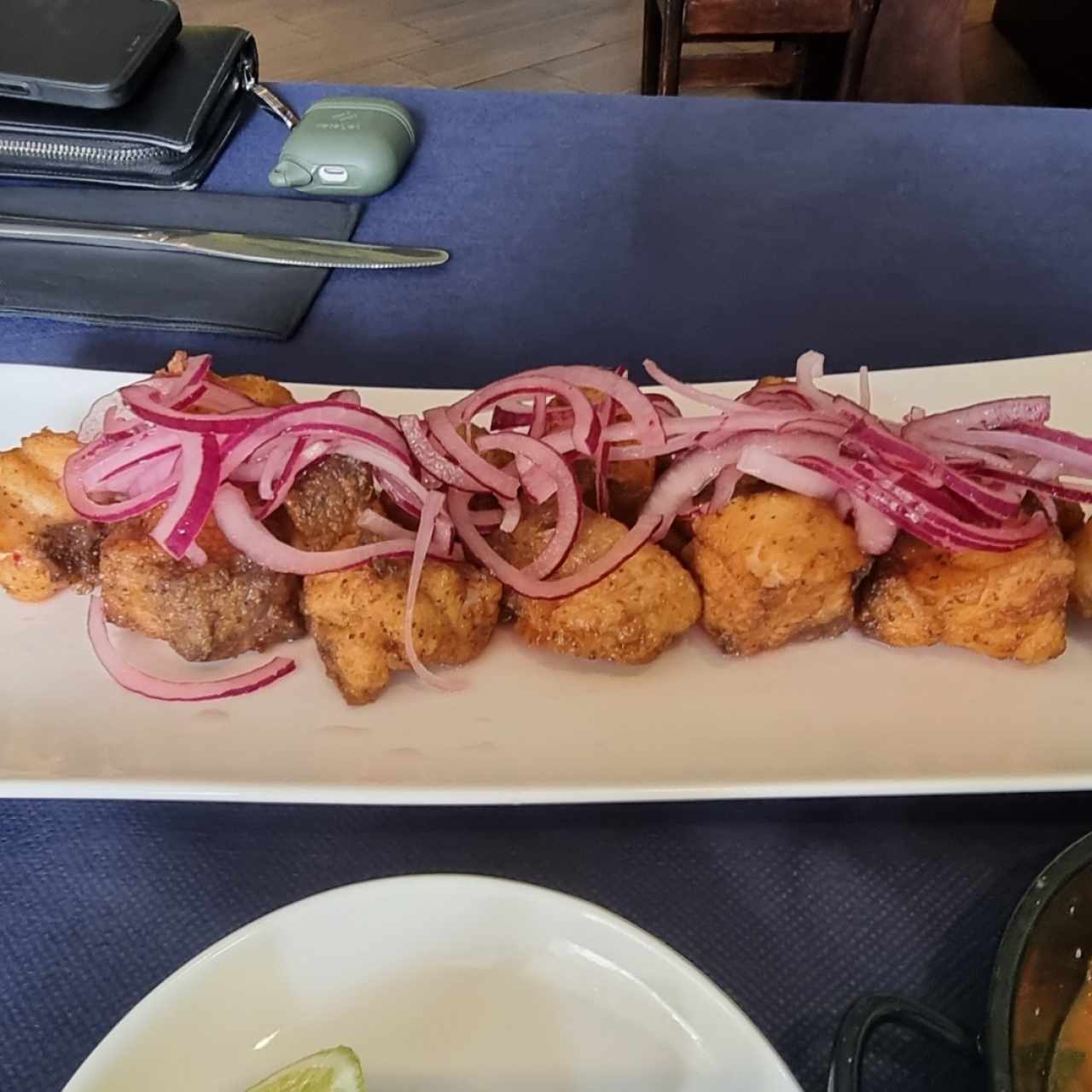 chicharrón de pescado Mero