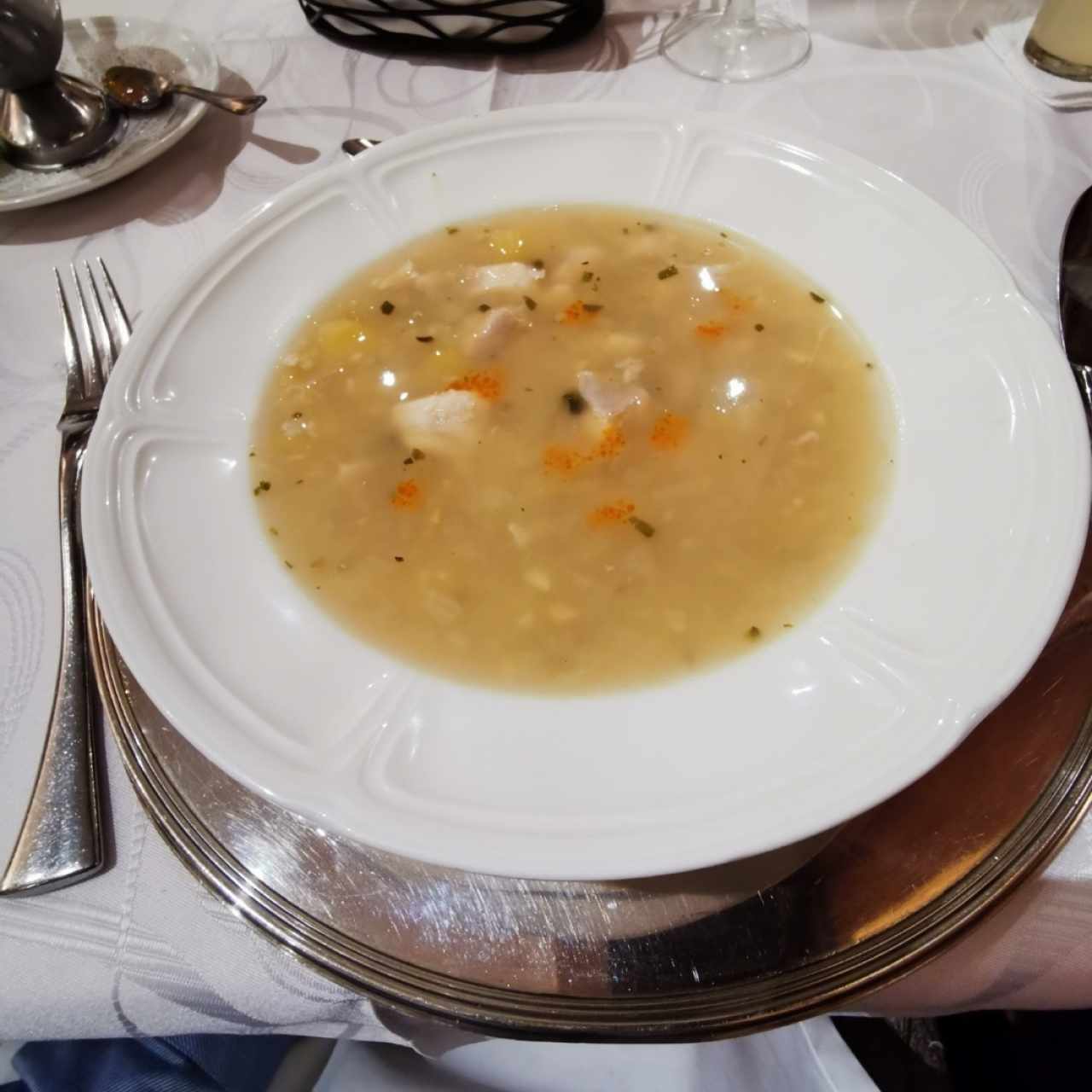 Sopa de mero