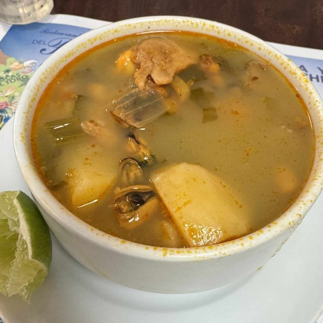 Sopa de mariscos