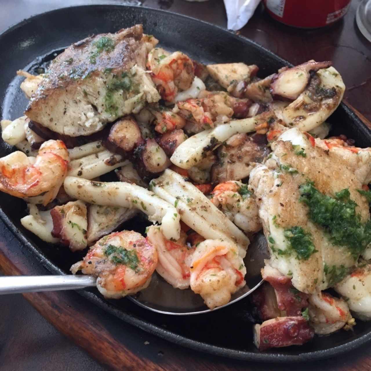 Parrillada de Mariscos Mixta (2 personas)