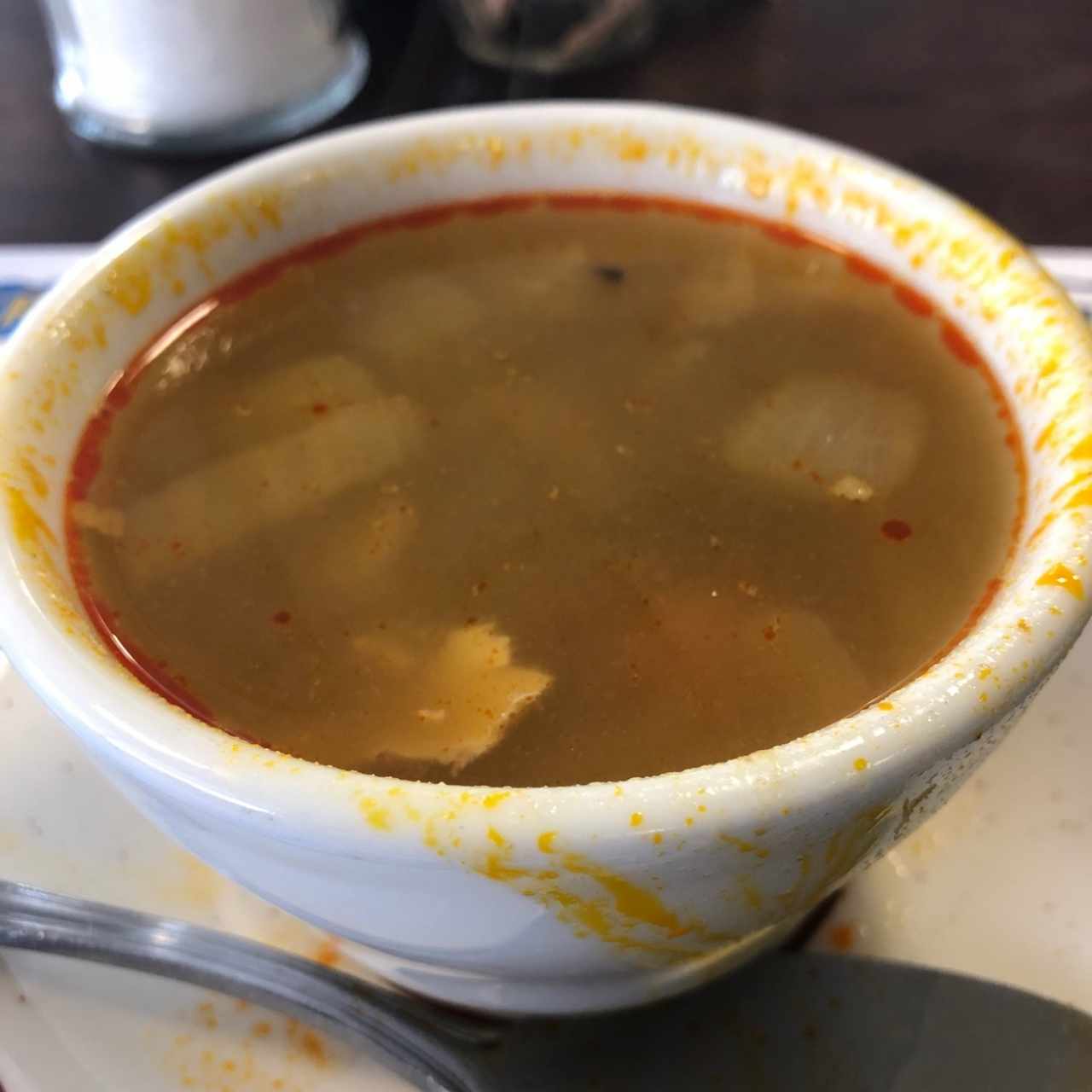 sopita de pescado entrada