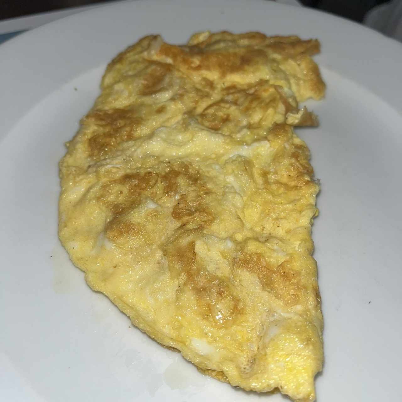 Omelette con vegetales 