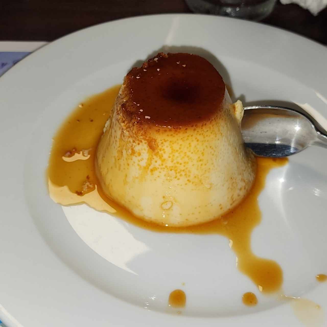 Flan de la casa