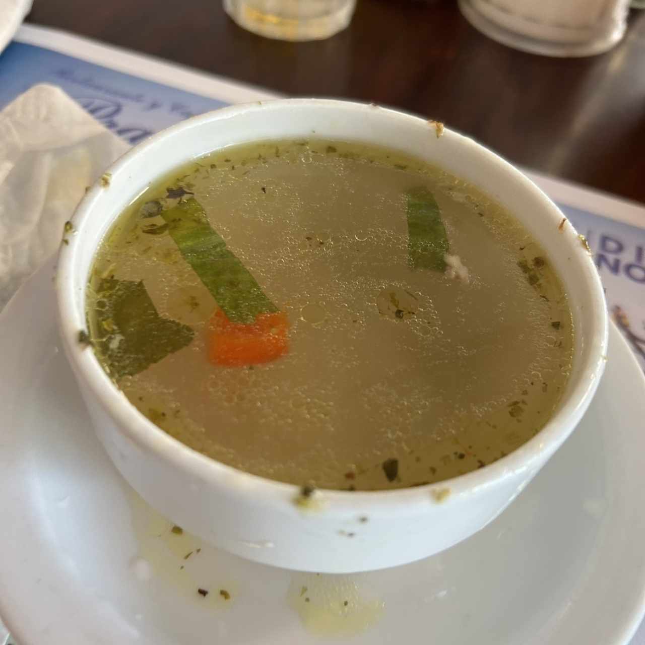 Caldo de sanchoco