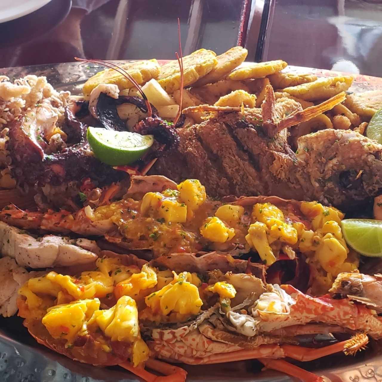 Bandeja Especial (langosta,pargo,pulpo,salmón)