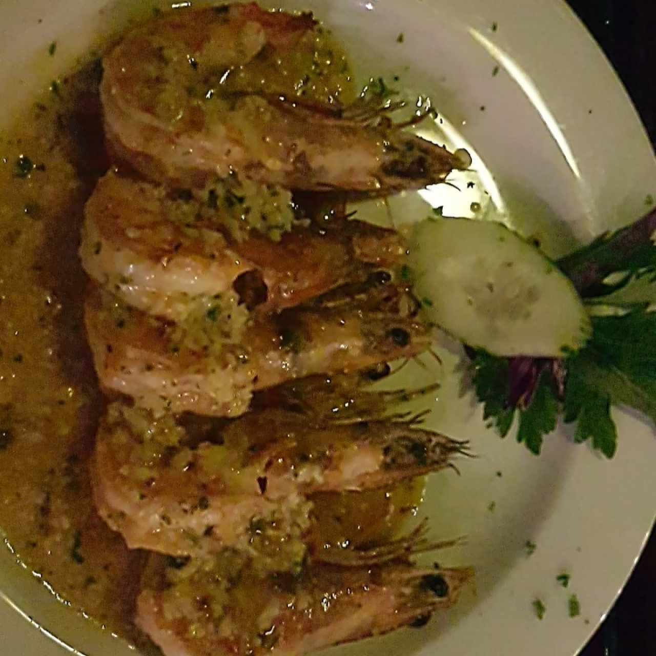 Langostinos en Salsa Maracuyá