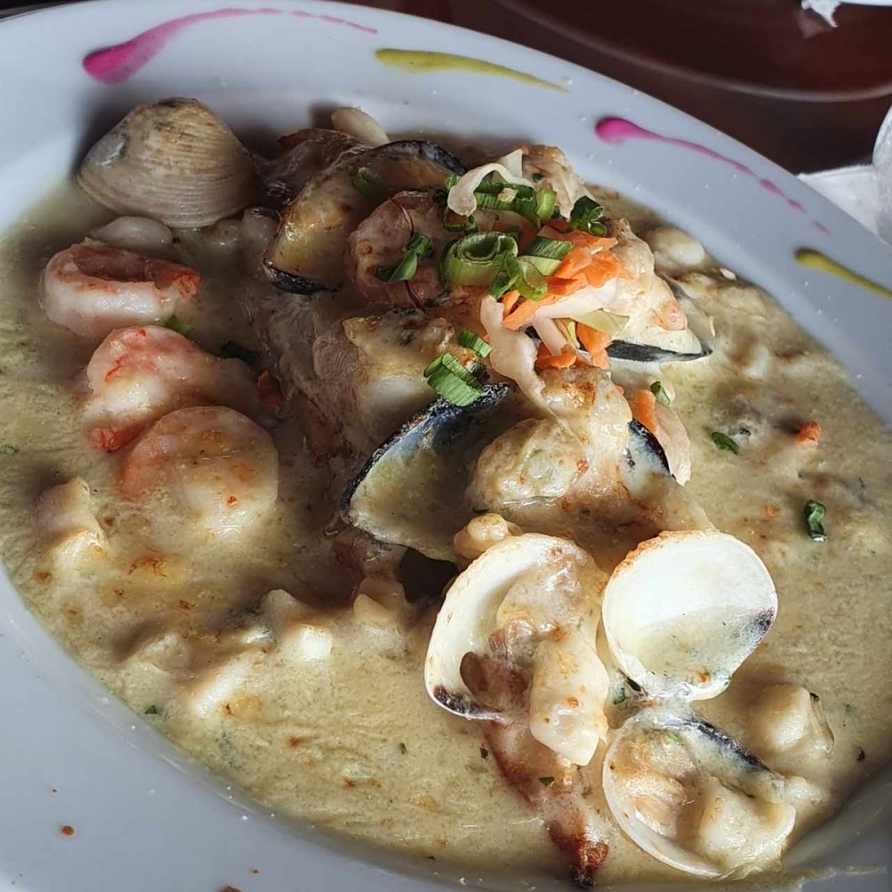 Filete de Corvina Rellena de Mariscos