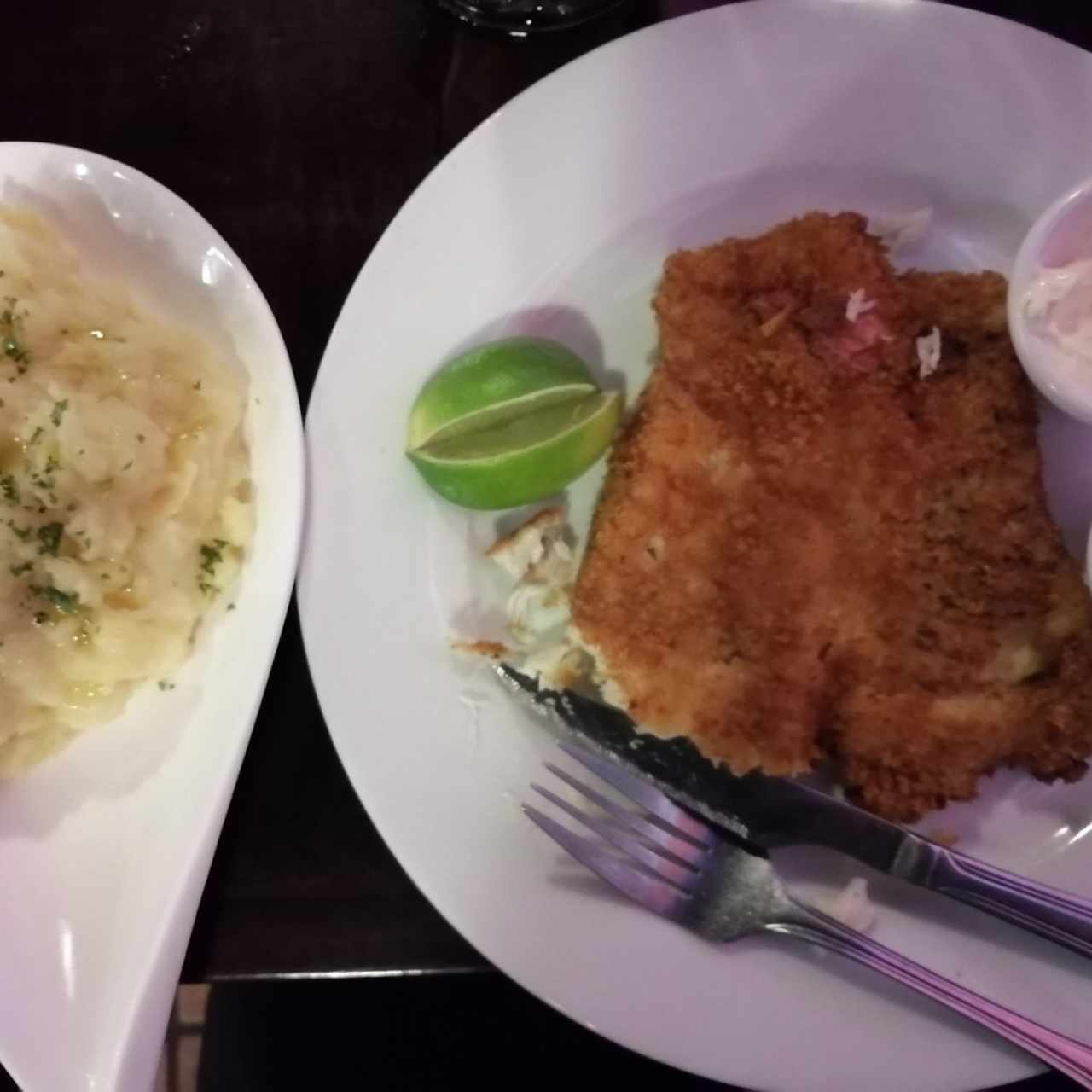 Filete de Corvina Apanado Frito