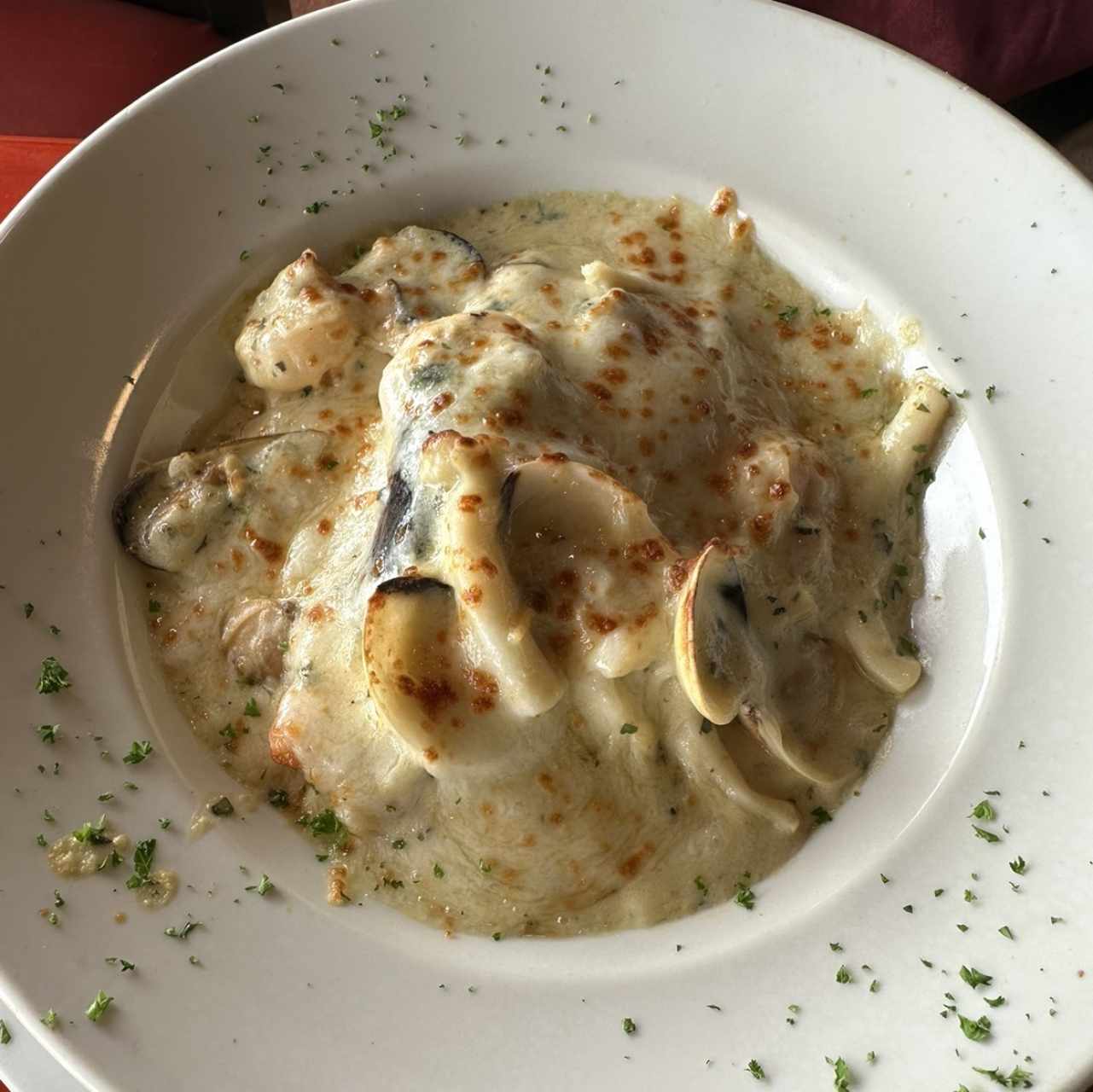 Filete de Corvina Rellena de Mariscos