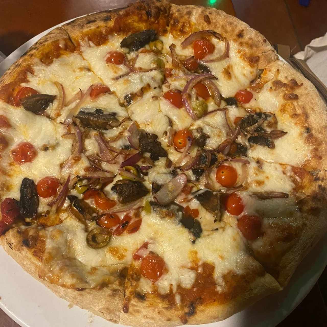 Pizza vegetariana