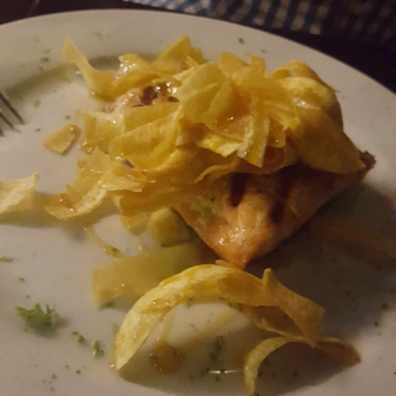 Salmón en salsa cítrico