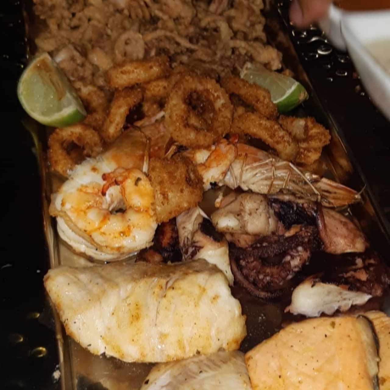 Parrilla de mariscos