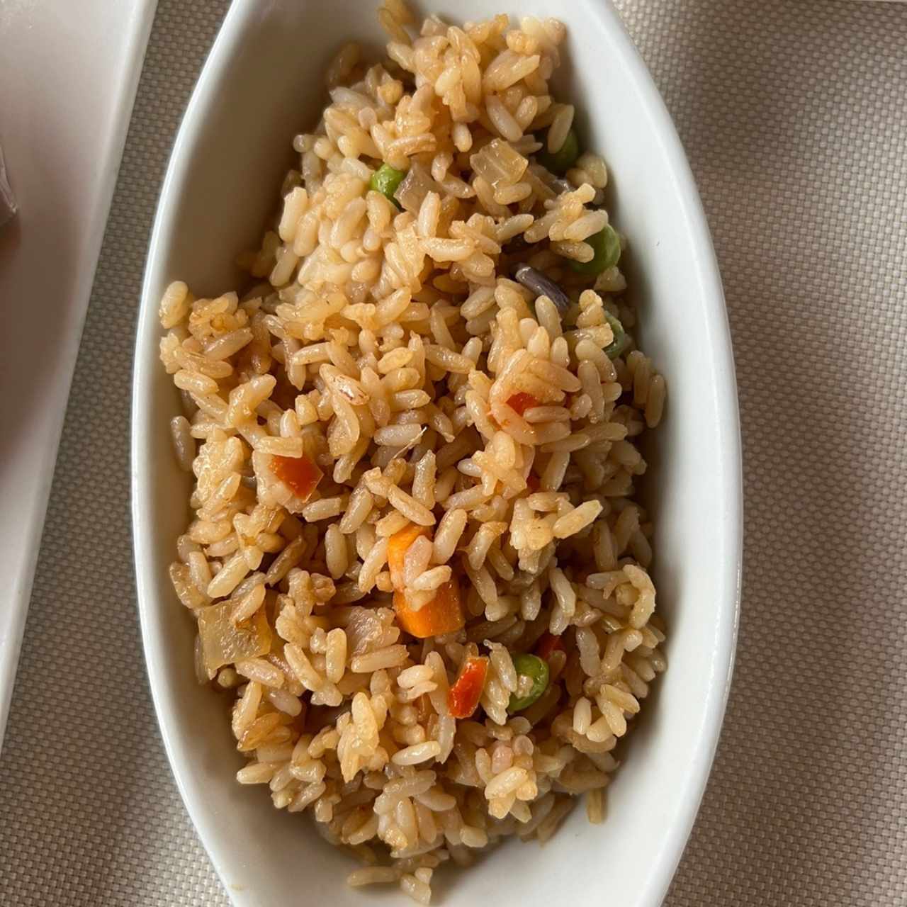 Arroz con vegetales 