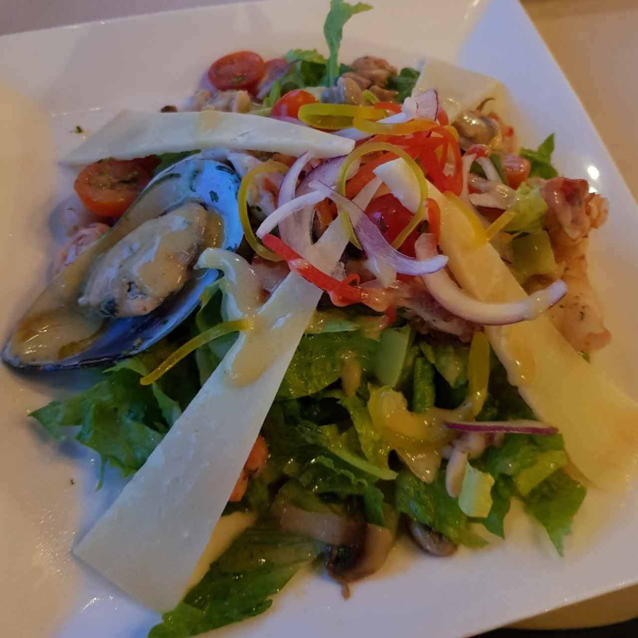 Ensalada de mariscos