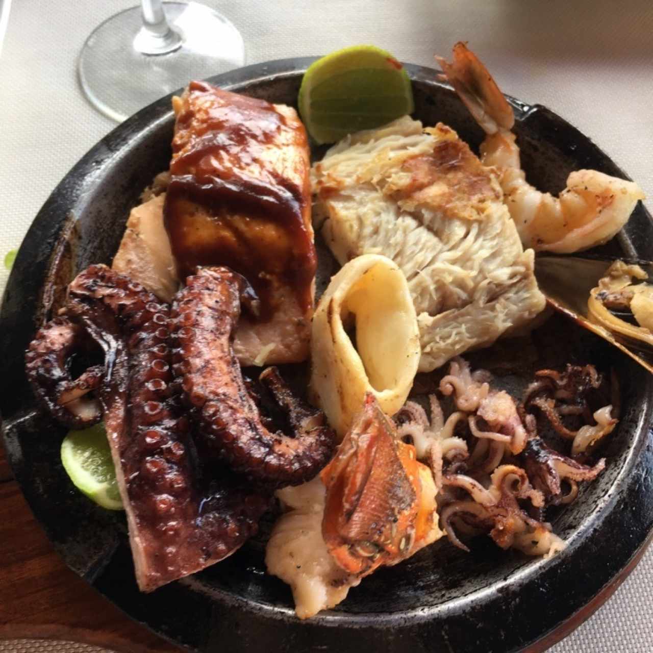 parrillada de mariscos