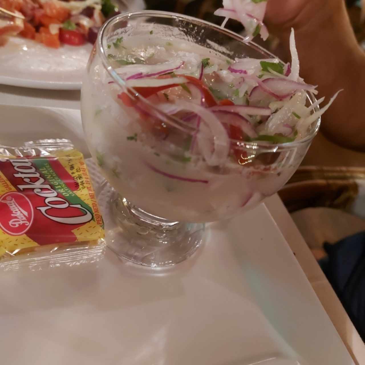 Ceviche de pescado 