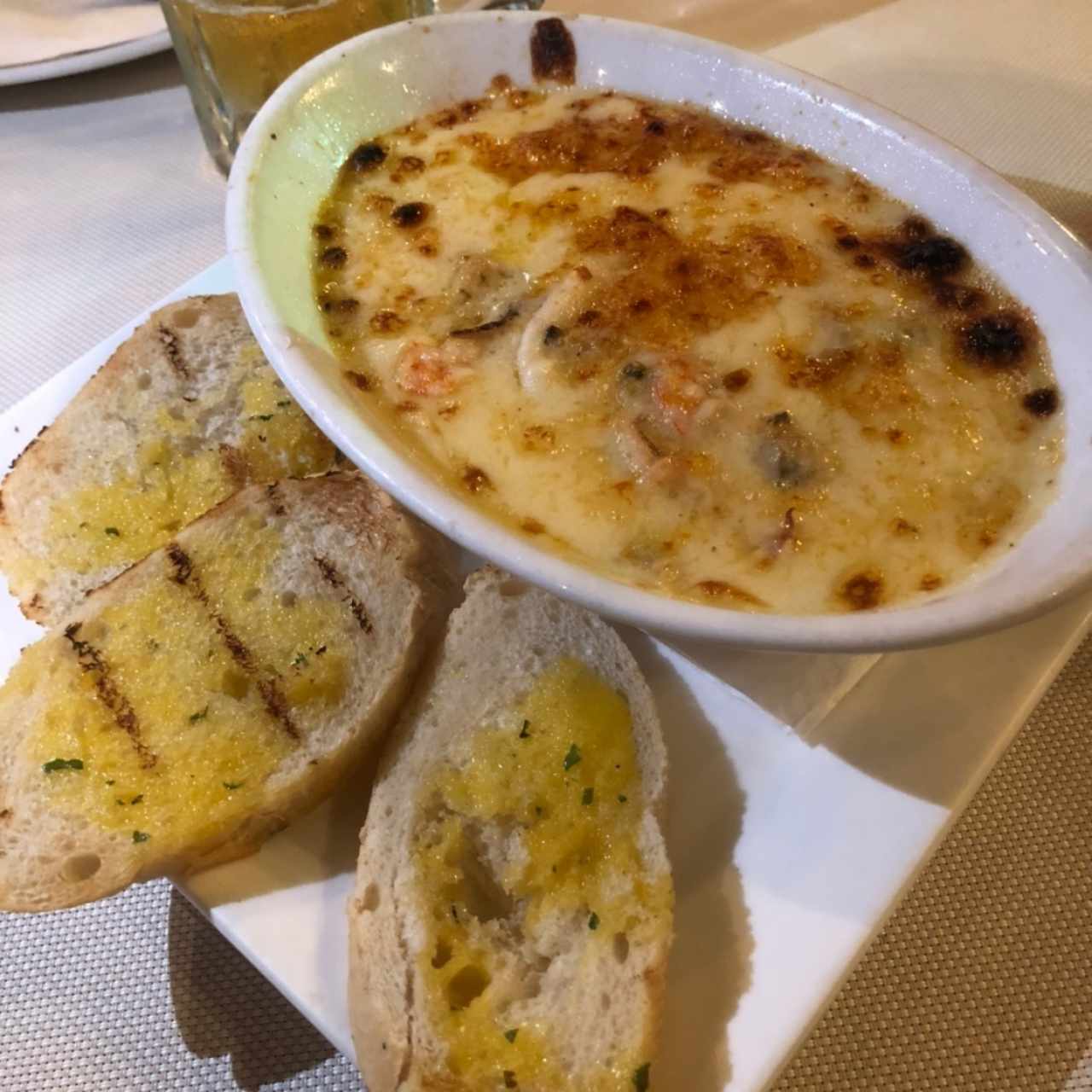 Gratinado de Mariscos