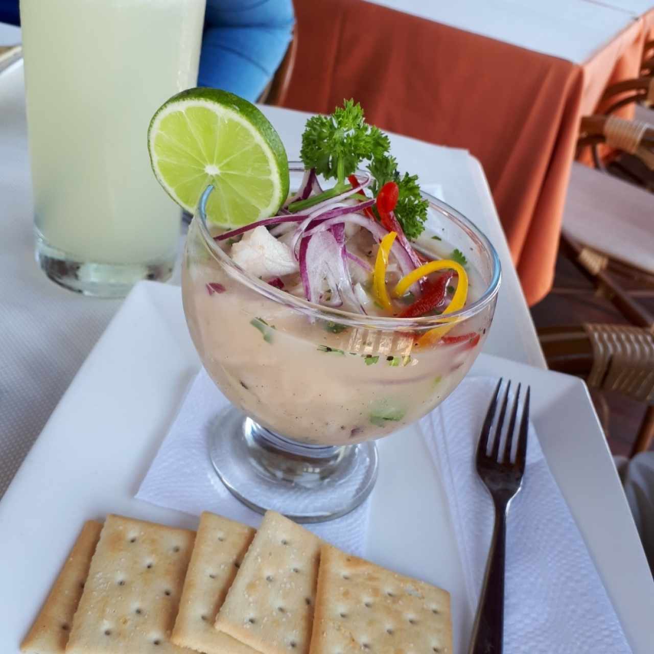 ceviche de corvina