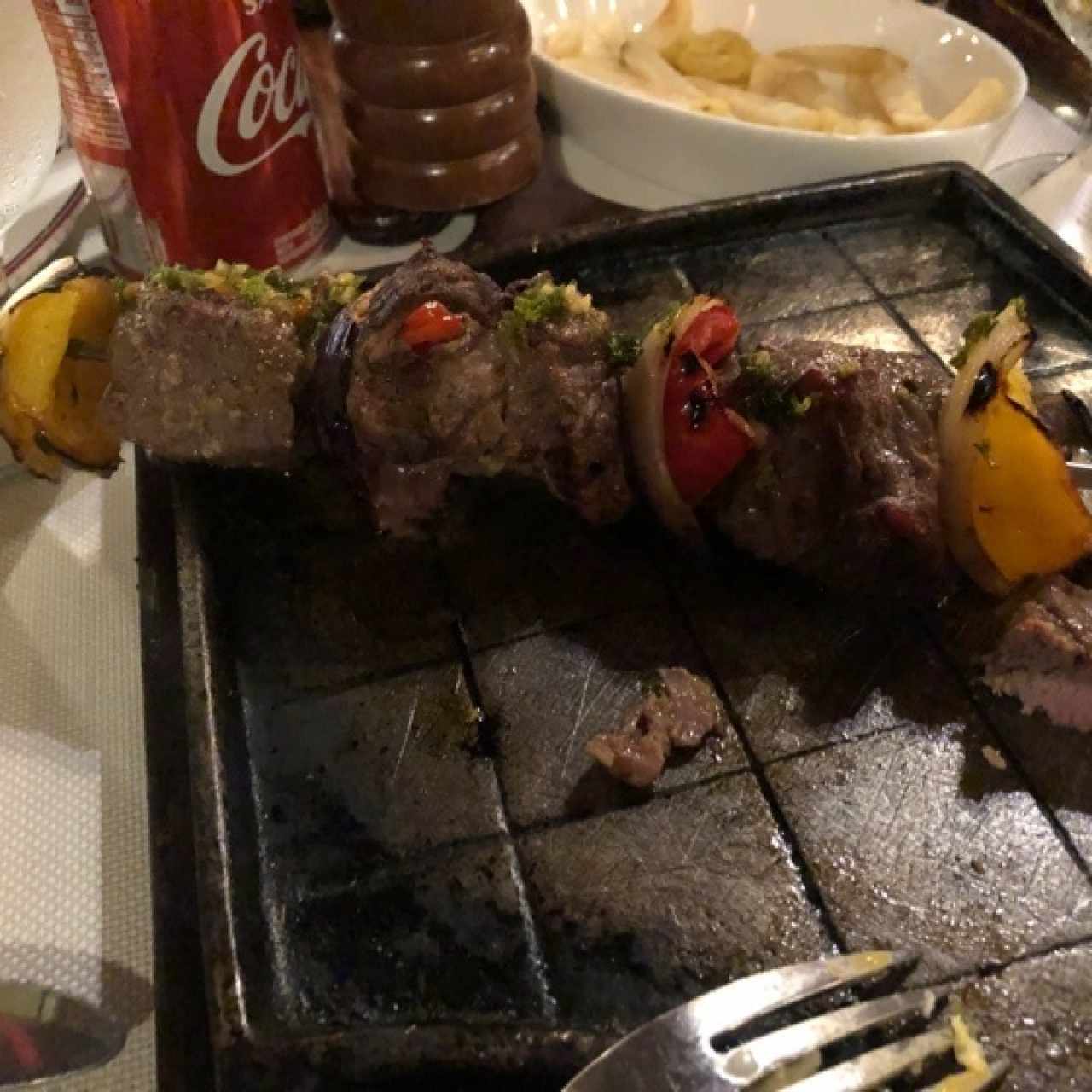 brocheta de res