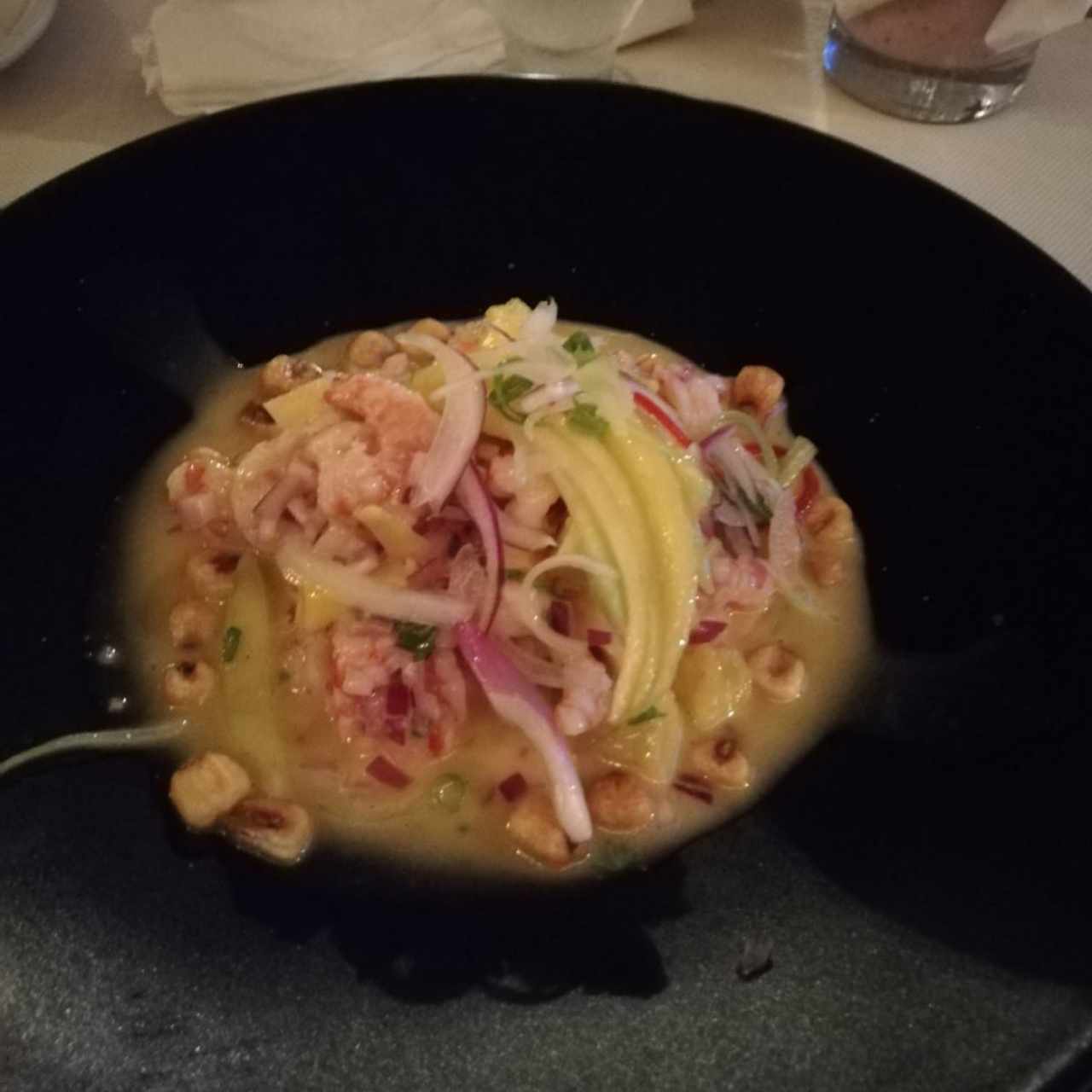 Ceviche de camarones