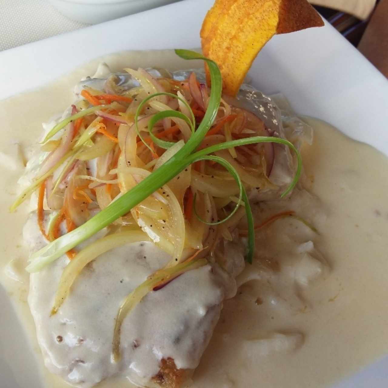 Filete de Corvina al Ajillo