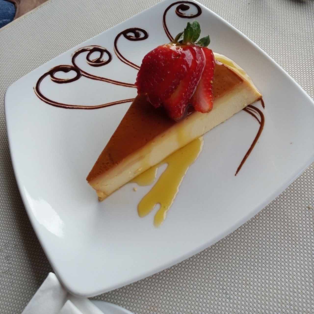 flan de la casa