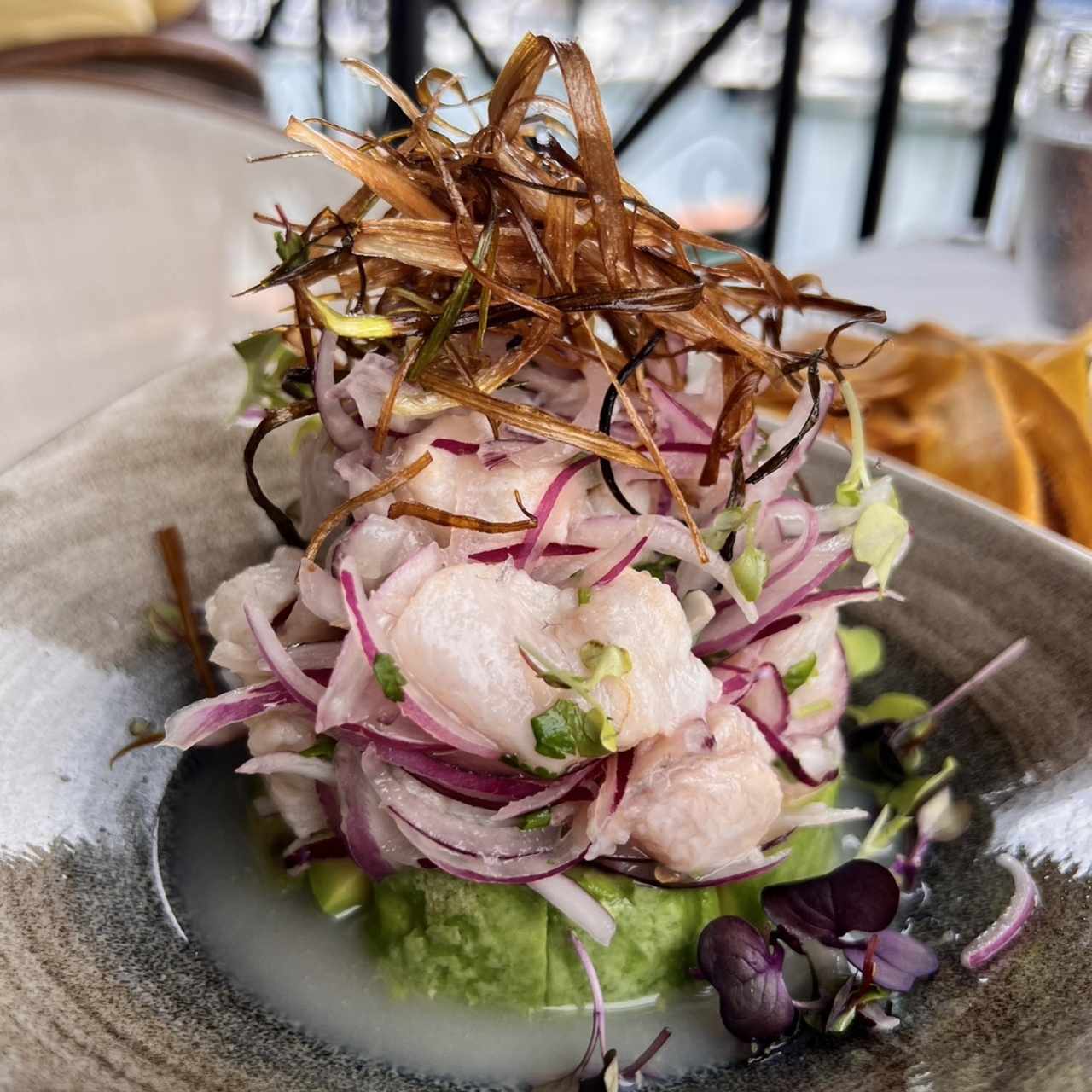 Ceviche de corniva 