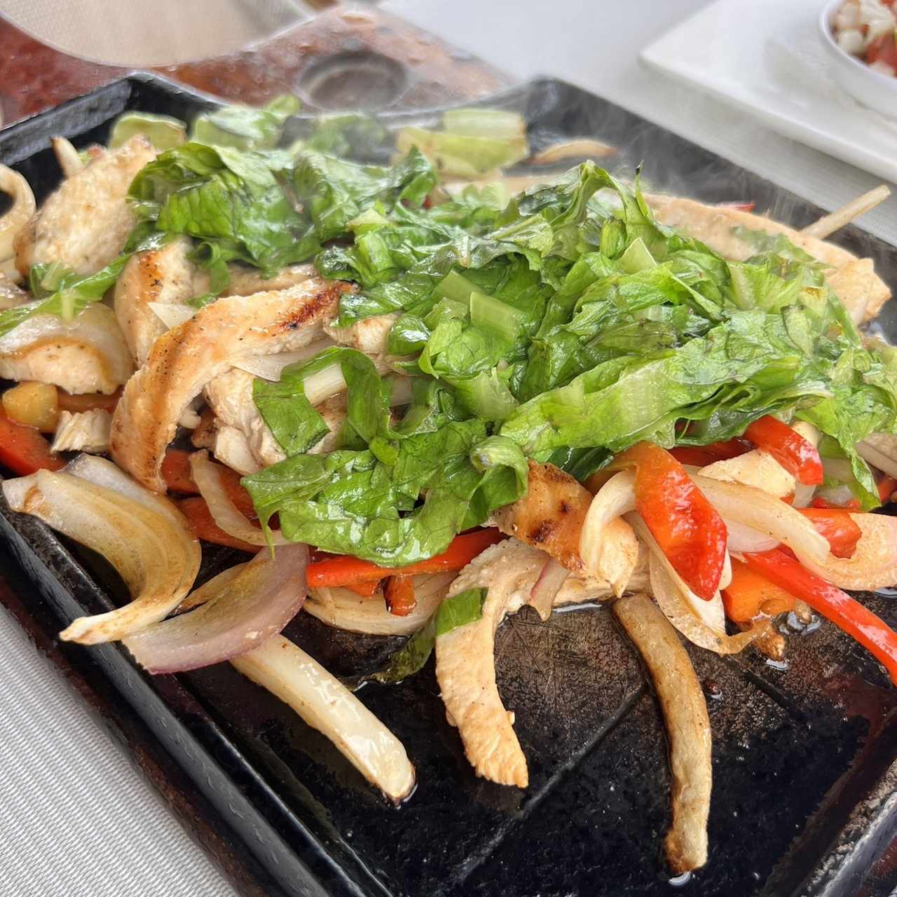 Fajitos de pollo 