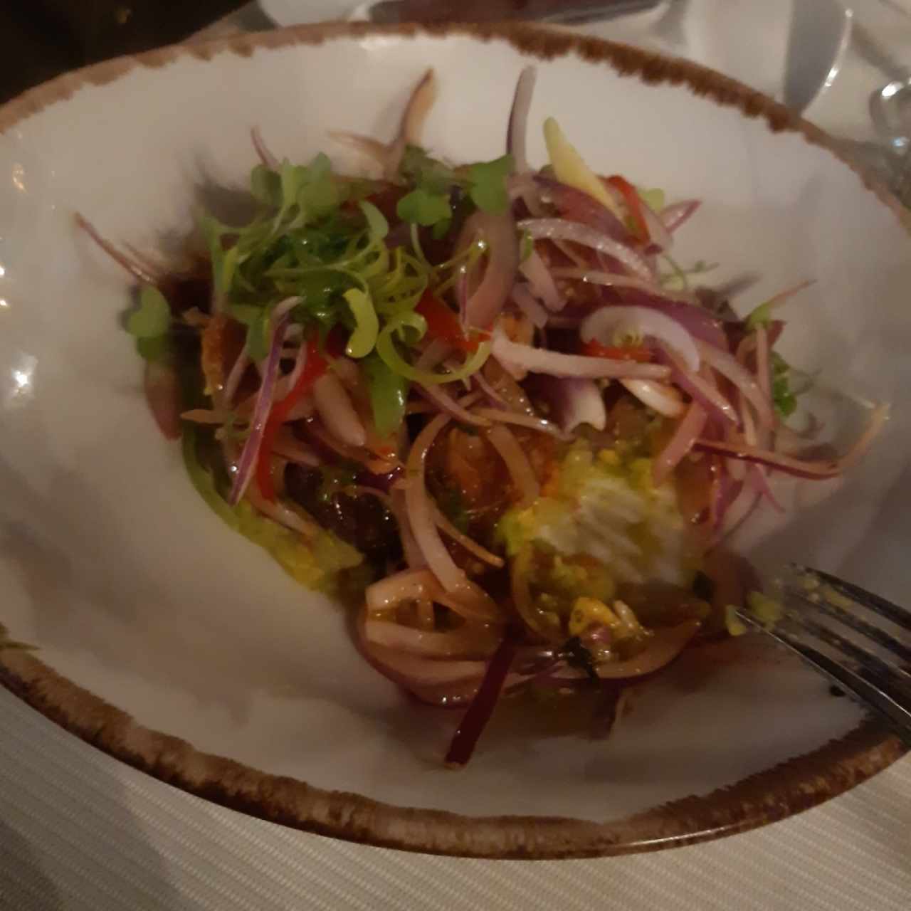 ceviche de chicharrón 