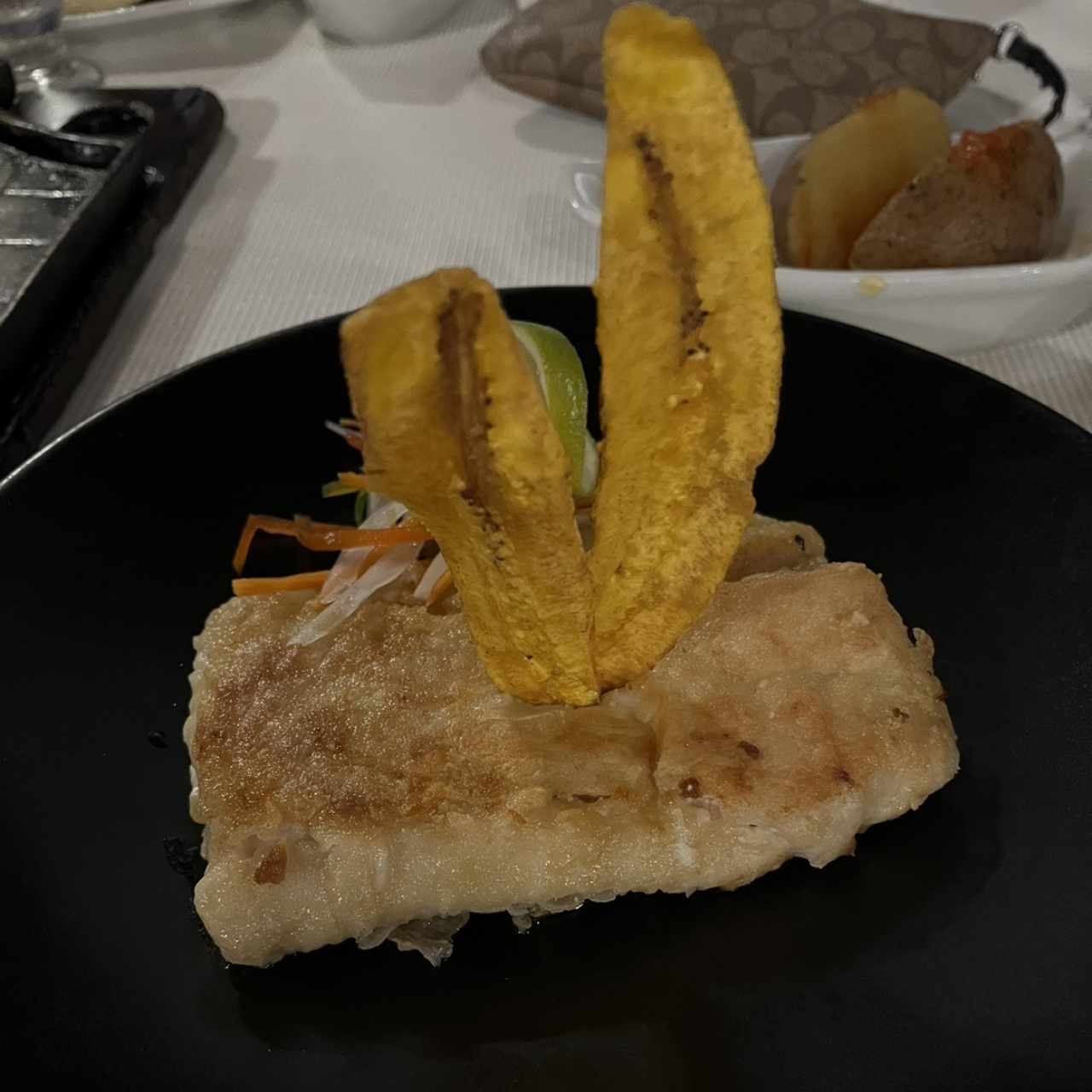 Filete de corvina a la plancha