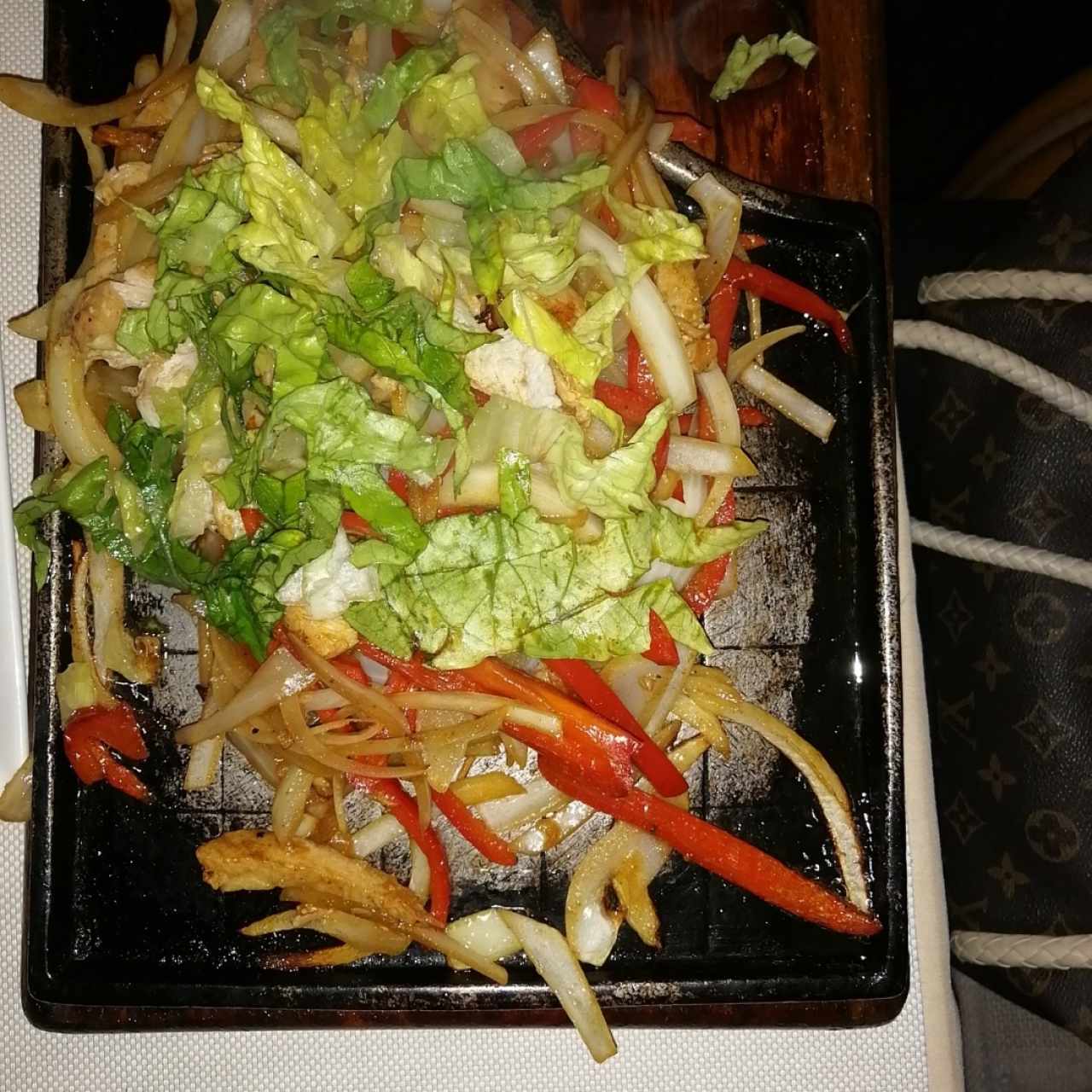 Fajitas de Pollo