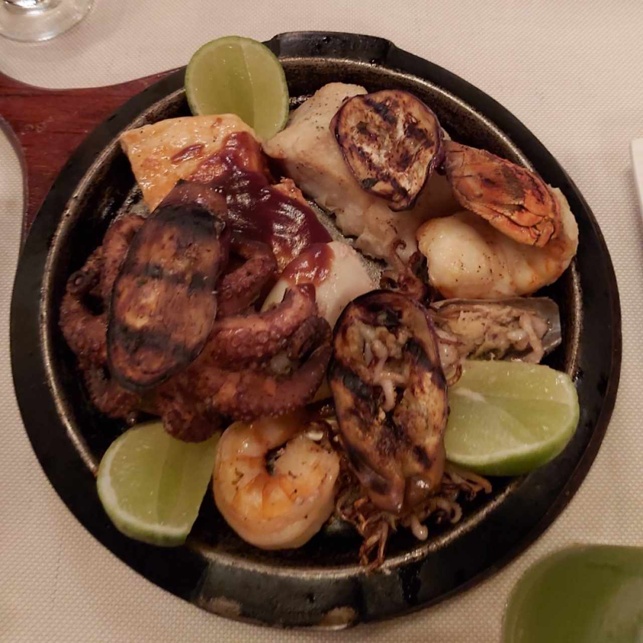 Parrilla de marisco mixta