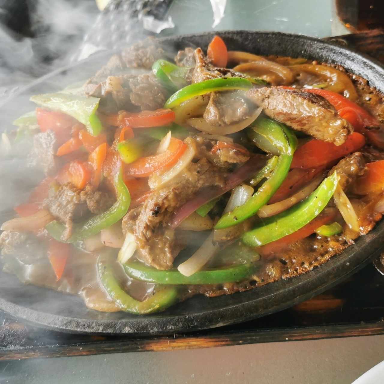 Fajitas de res 