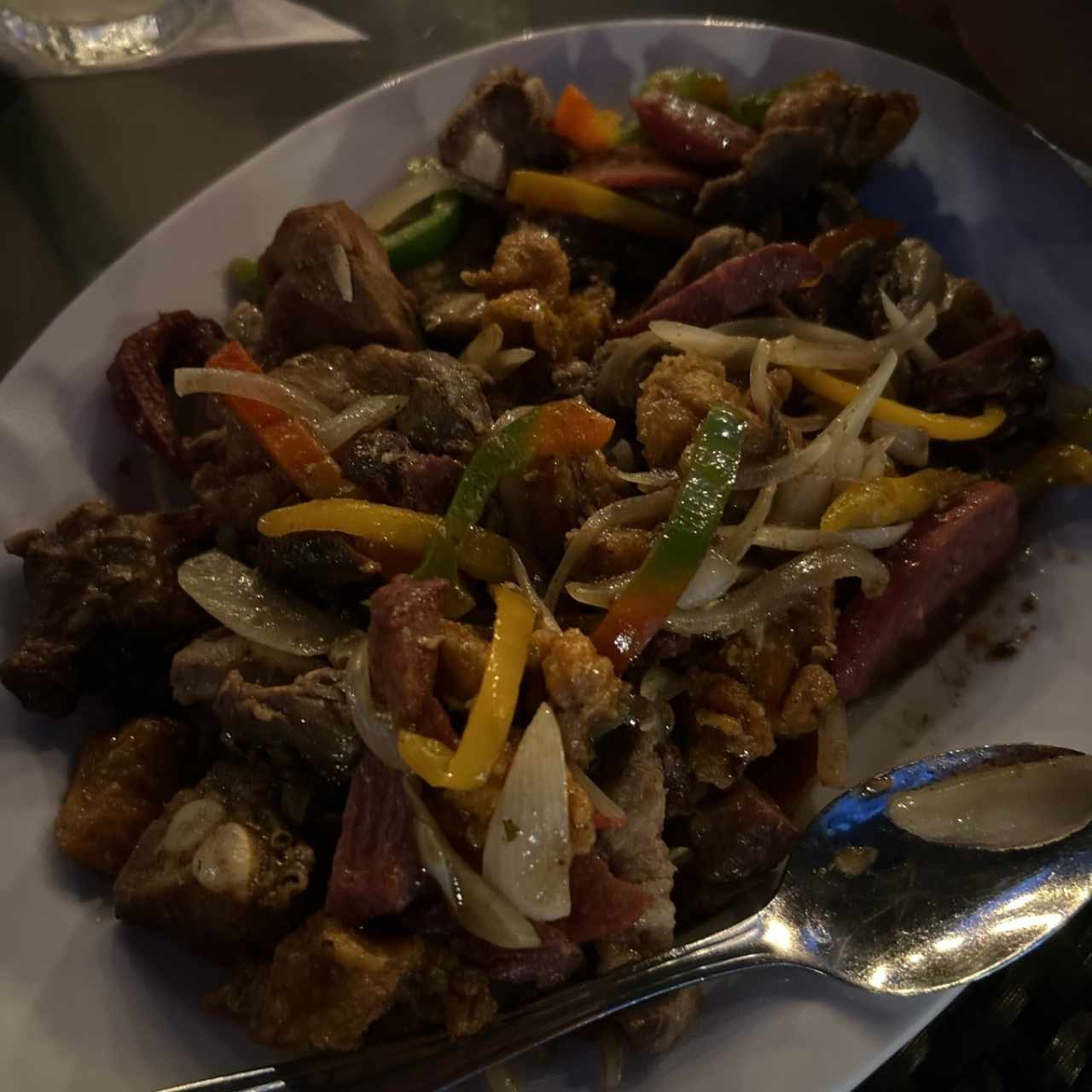 Mixta de Carnes salteadas con vegetales