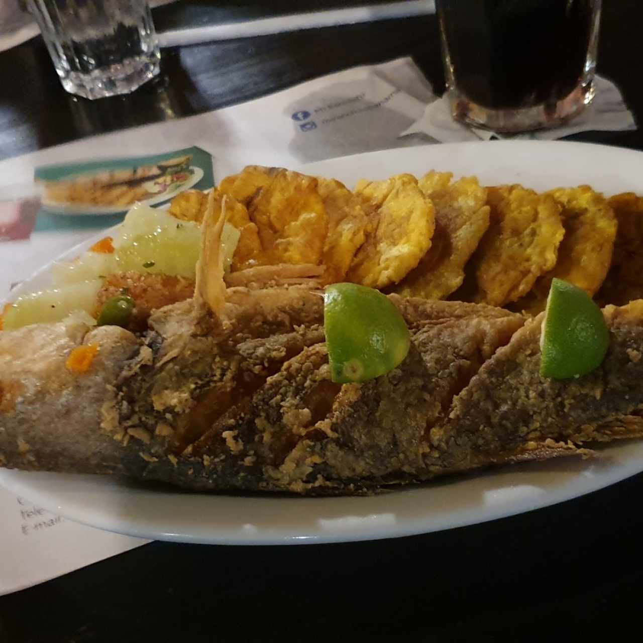 corvina entera Frita