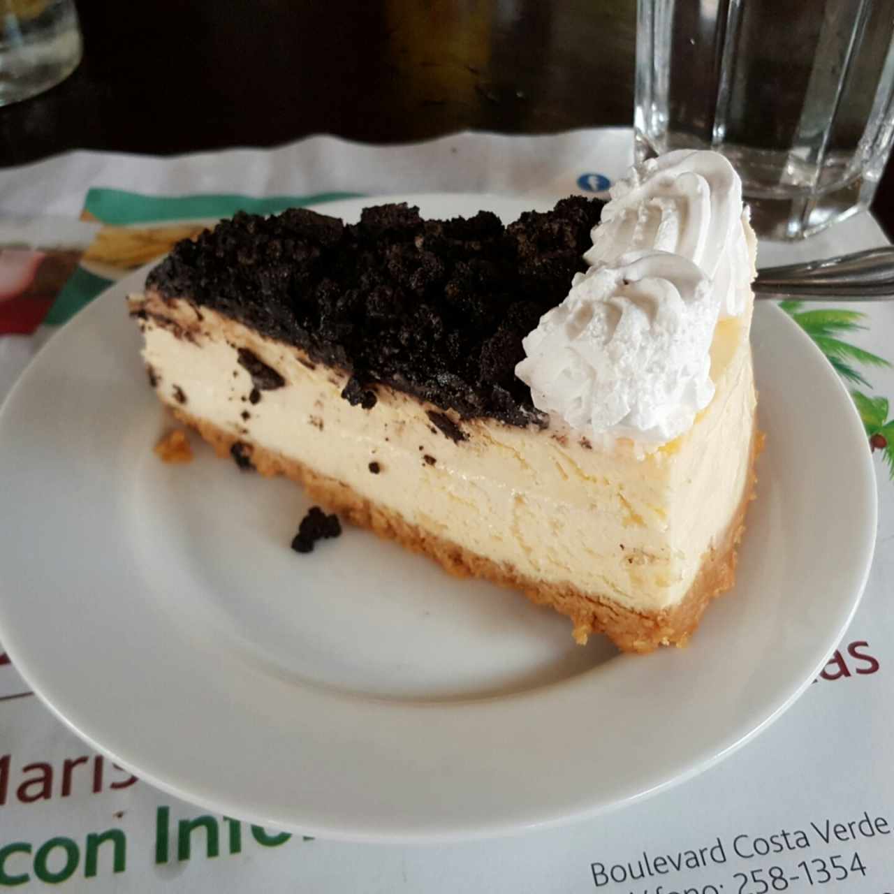 Cheesecake de Oreo