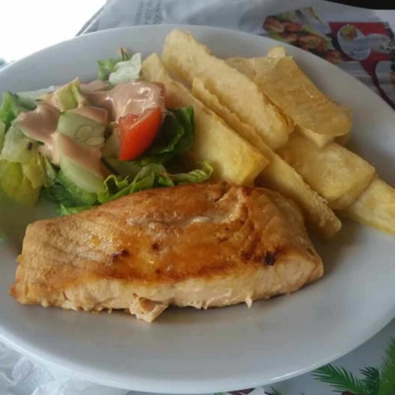 Salmon a la plancha