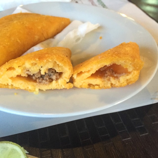 Empanadas de carne, sin carne