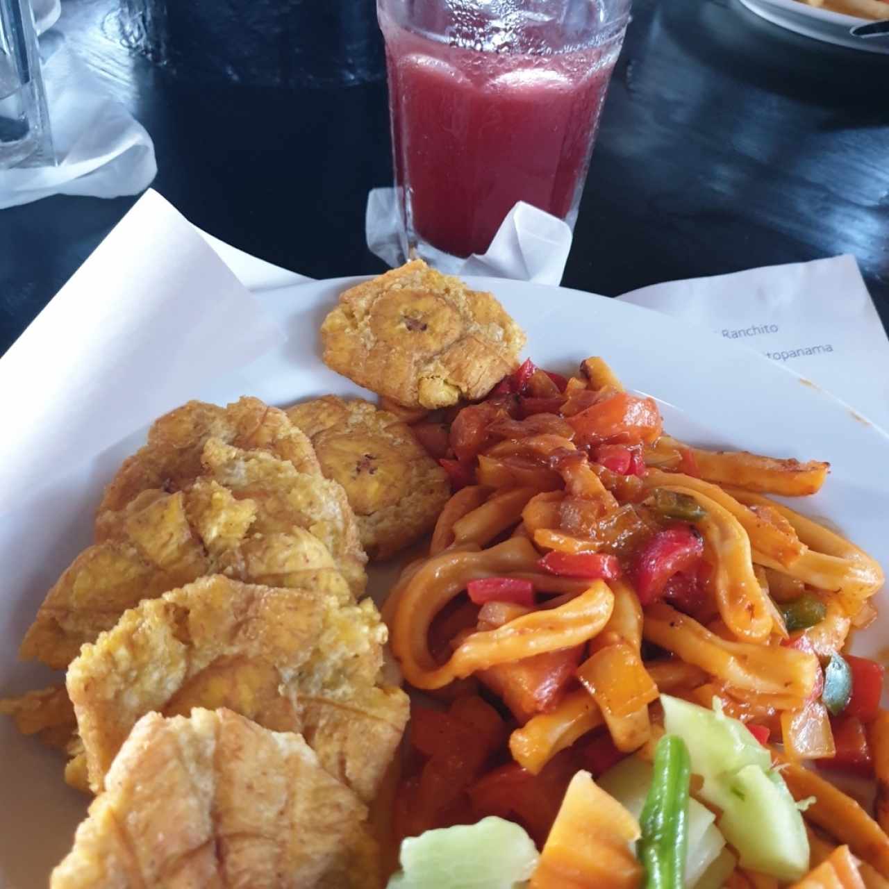 Calamares Criollos con Patacones