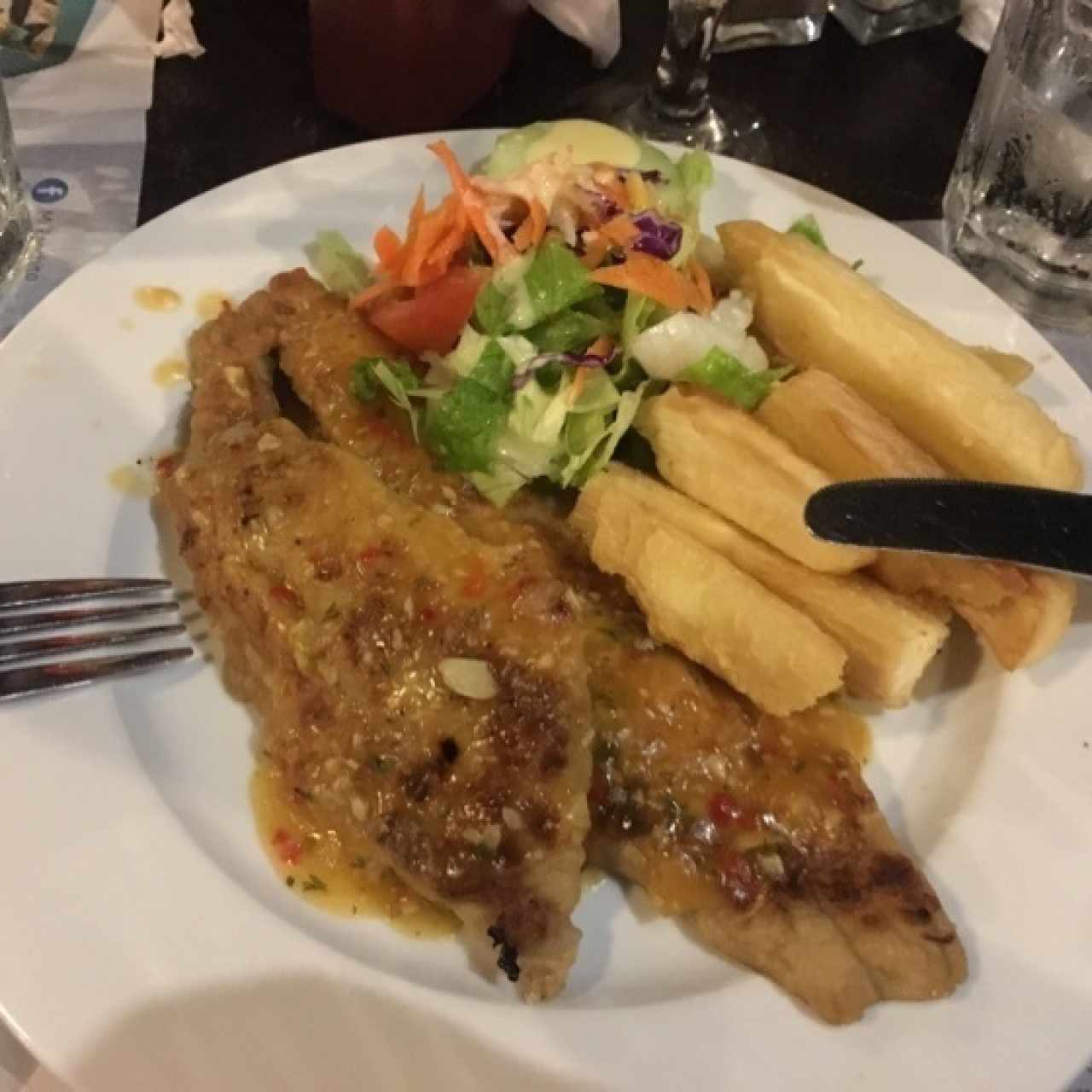 Corvina al Ajillo 