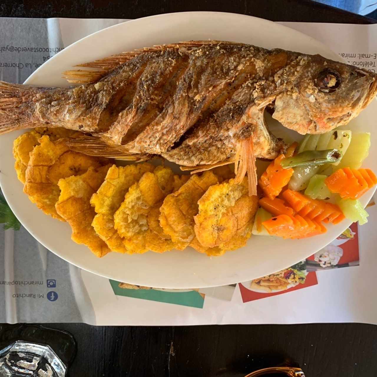 Pargo frito