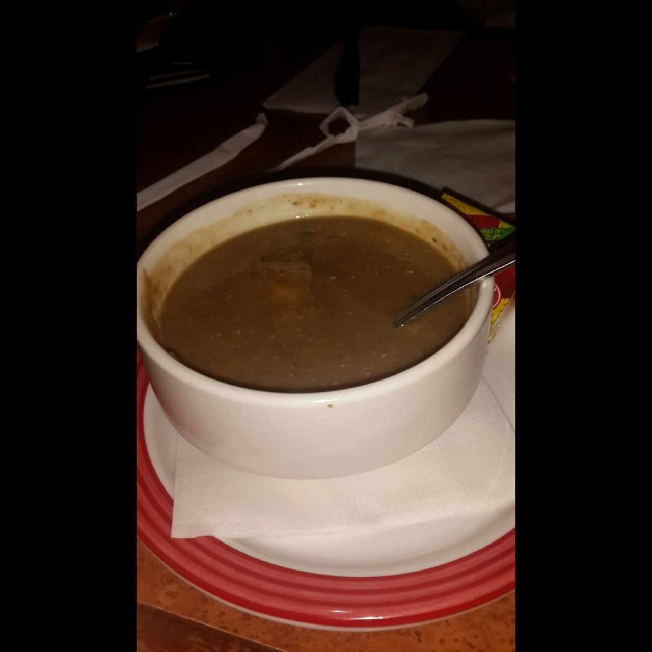 Sopa de lenteja 