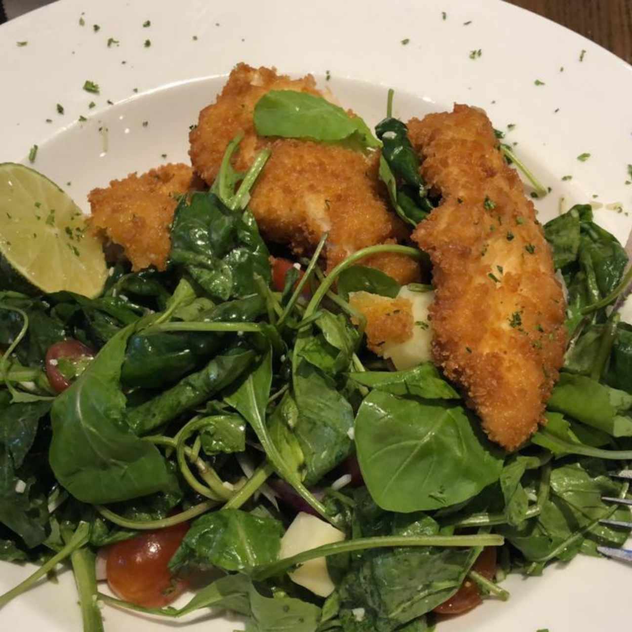 ensalada milanesa