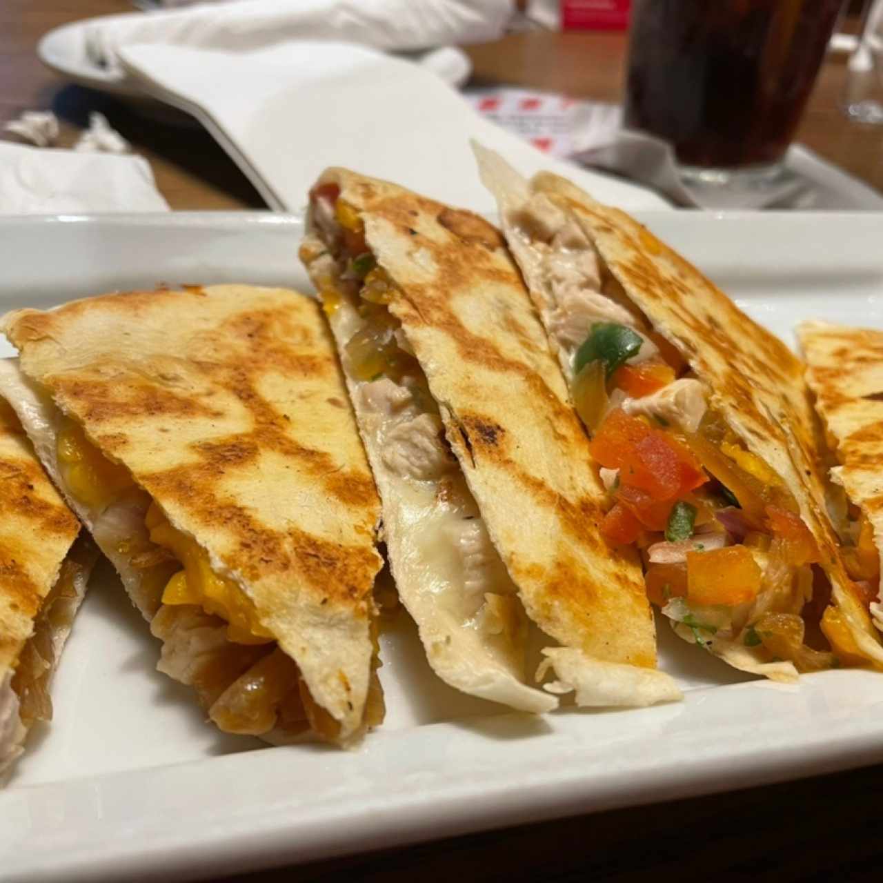 Quesadillas de pollo