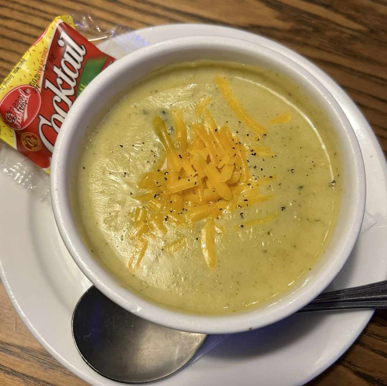 Broccoli cheese soup