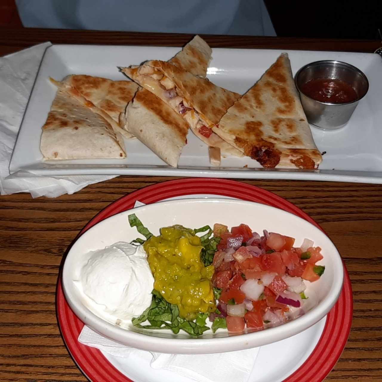 quesadillas de pollo