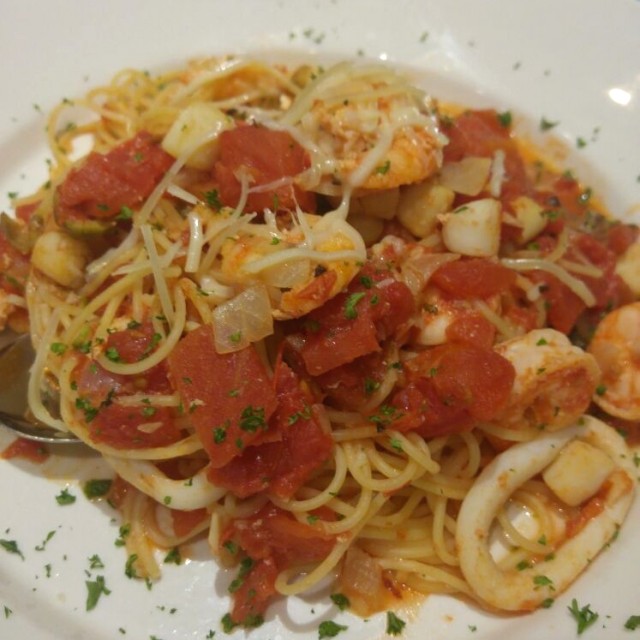 Spaghetti Seafood 