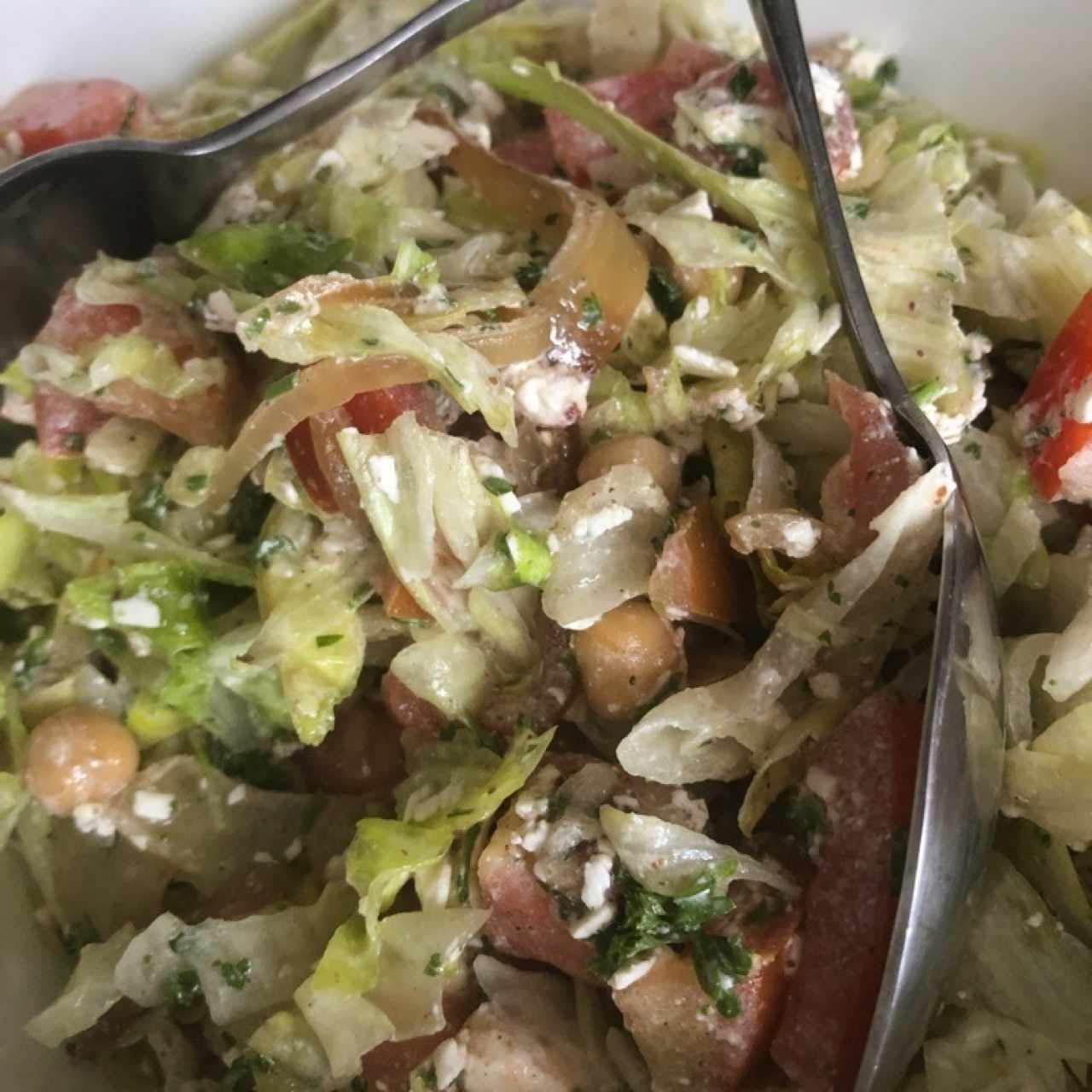 ensalada Chipre-es un must!