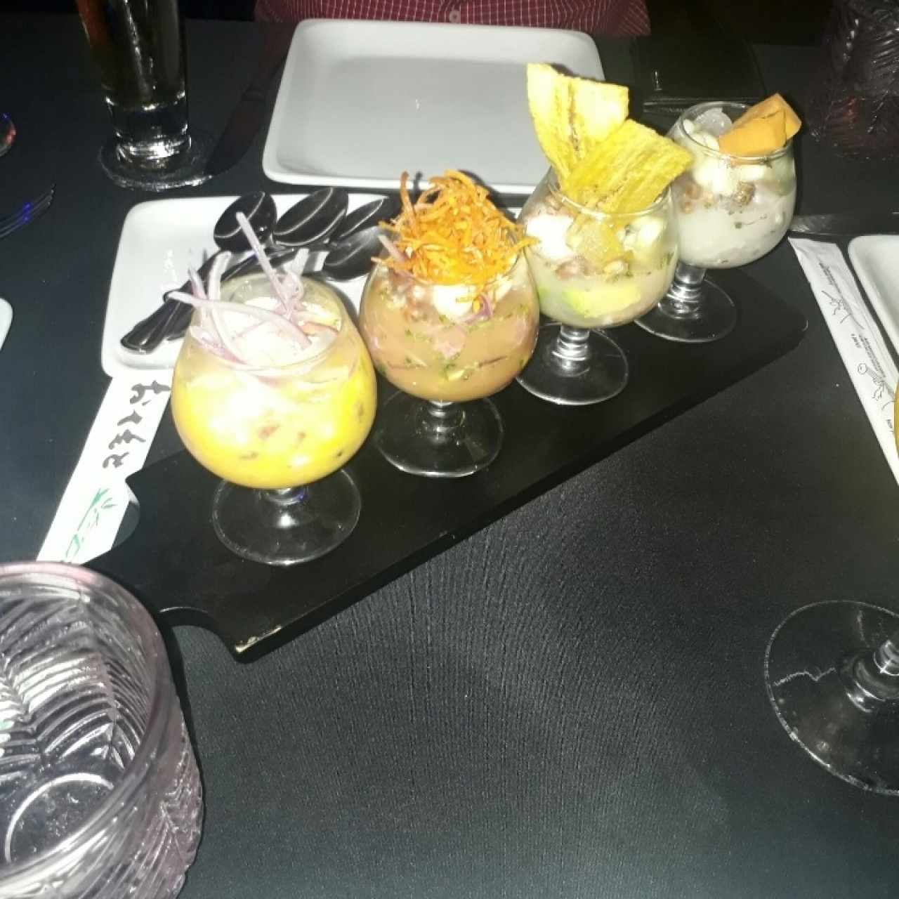 Degustación de ceviches