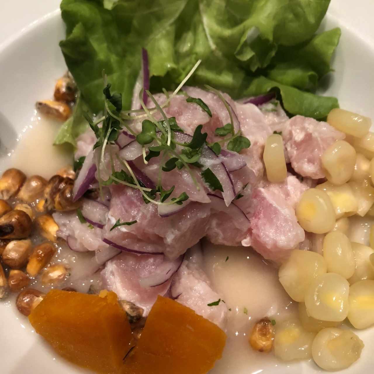 ceviche de corvina